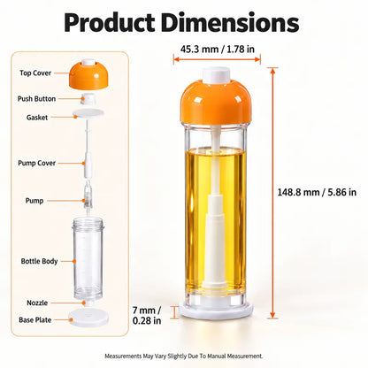 Tailorapaw® Refillable Oil Sprayer for Cooking, Olive Oil Spray Bottle with Bottom Nozzle🧂 upsell