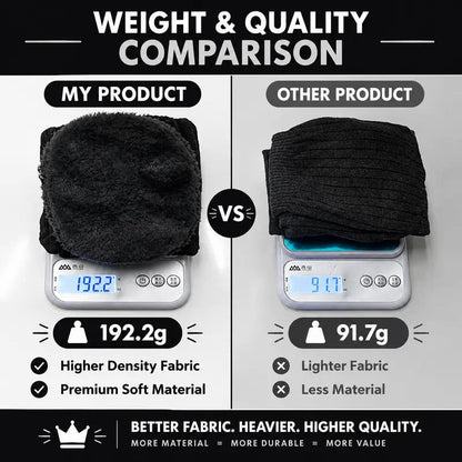 Tailorapaw® Long Knee Pads for Men and Women, One Size with Thick Wool Lining 🦵