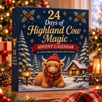 Tailorapaw® 24 Days of Highland Cow Advent Calendar upsell