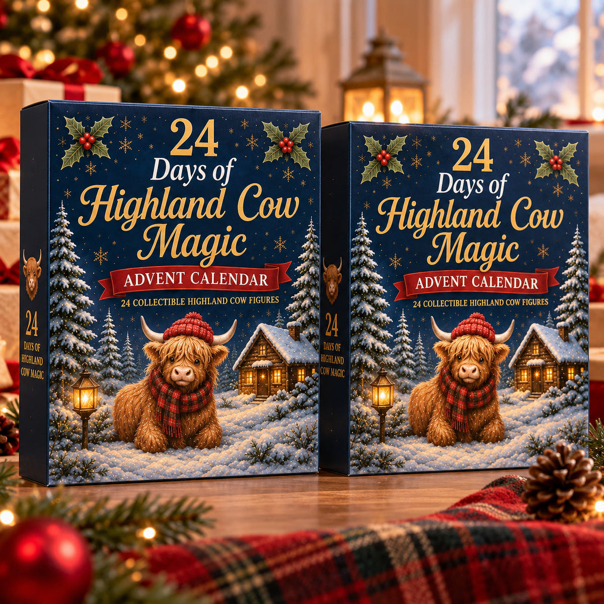 Tailorapaw® 24 Days of Highland Cow Advent Calendar upsell