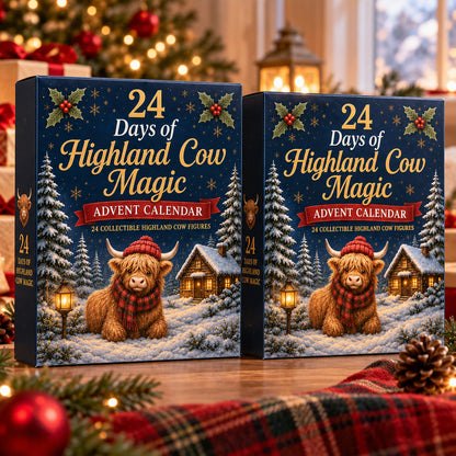 Tailorapaw® 24 Days of Highland Cow Advent Calendar upsell