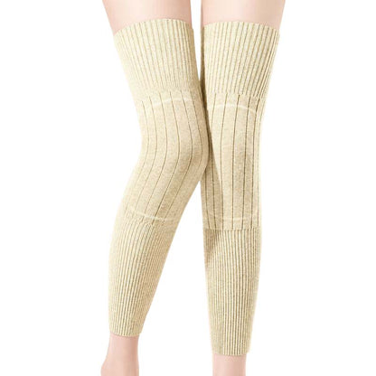 Tailorapaw® Long Knee Pads for Men and Women, One Size with Thick Wool Lining 🦵