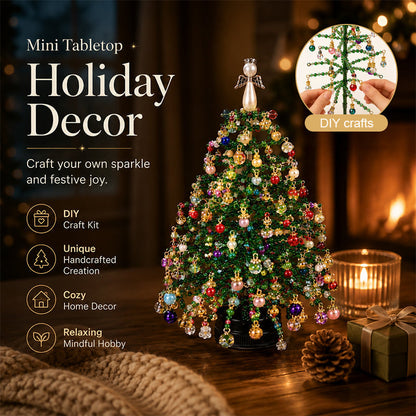 Tailorapaw® 🎄DIY Beaded Christmas Tree Kit – 5 Unique Styles