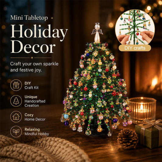 Tailorapaw® 🎄DIY Beaded Christmas Tree Kit – 5 Unique Styles