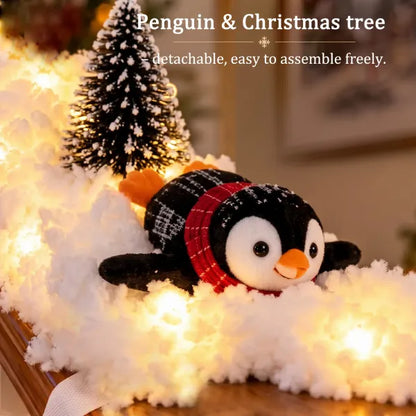 Tailorapaw® Playful Penguin Snowy Stair Railing Decor upsell