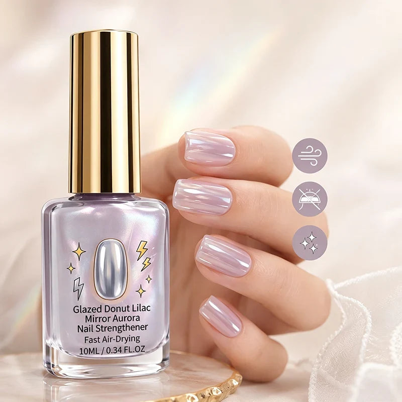Tailorapaw® Lilac Glossy Mirror Nail Strengthener
