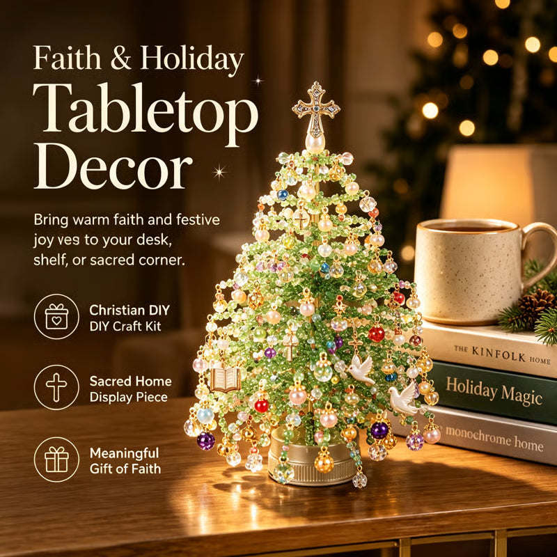 Tailorapaw® 🎄DIY Beaded Christmas Tree Kit – 5 Unique Styles