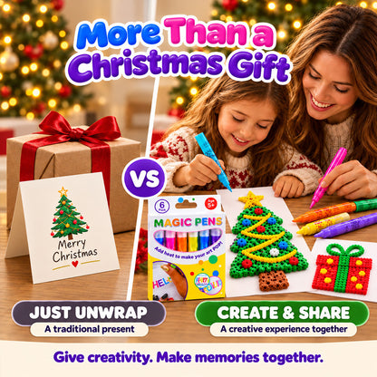 Tailorapaw® 3D Magic Pen – Create Puffy 3D Art with Every Stroke!🎄Creative Christmas Gift | DIY Bubble Drawing Fun upsell