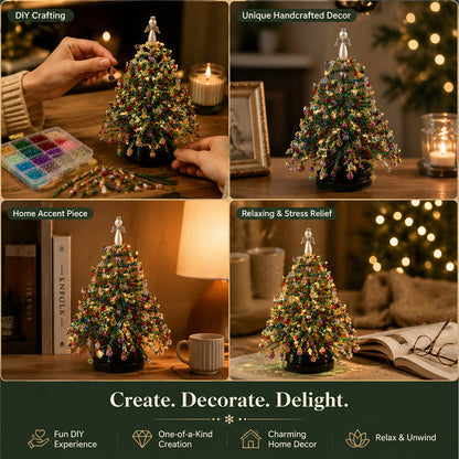 Tailorapaw® 🎄DIY Beaded Christmas Tree Kit – 5 Unique Styles