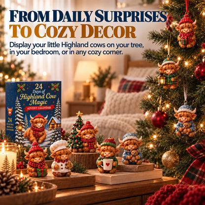 Tailorapaw® 24 Days of Highland Cow Advent Calendar upsell
