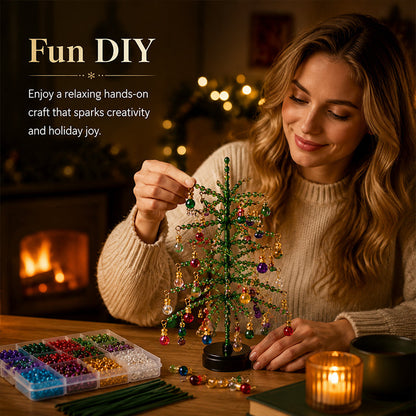 Tailorapaw® 🎄DIY Beaded Christmas Tree Kit – 5 Unique Styles