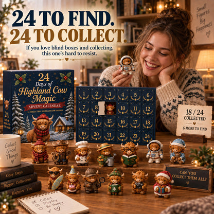 Tailorapaw® 24 Days of Highland Cow Advent Calendar upsell