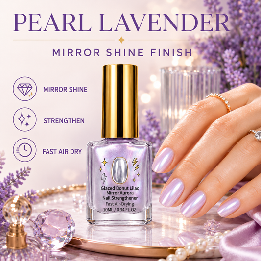 Tailorapaw® Lilac Glossy Mirror Nail Strengthener