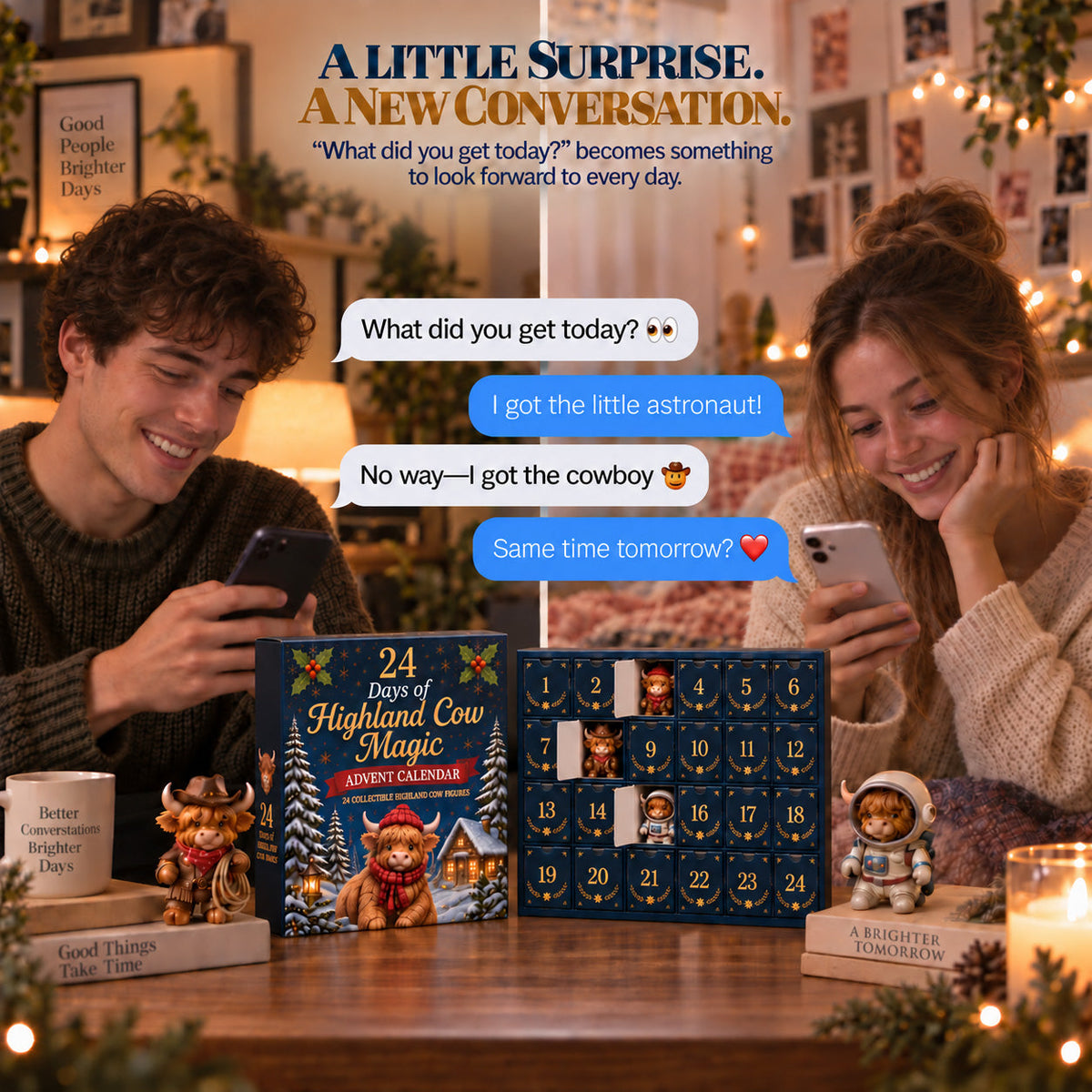 Tailorapaw® 24 Days of Highland Cow Advent Calendar upsell