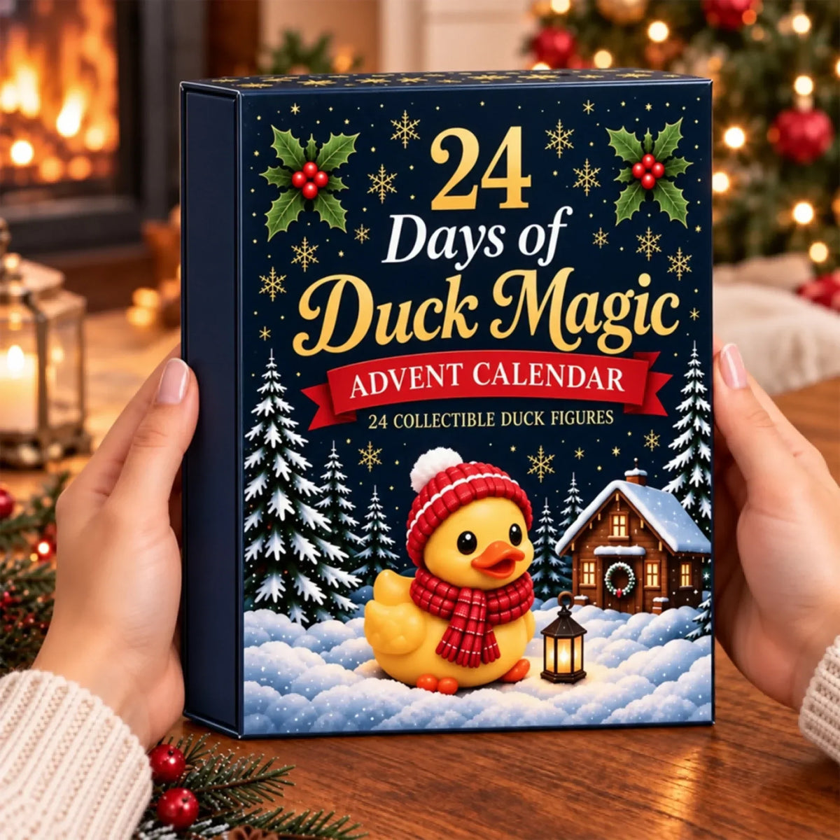 Tailorapaw® Christmas 24 Days of Duck Magic Collectible Figures - Duck Magic Advent Calendar
