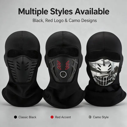 Tailorapaw® Unisex Fleece Full Face Balaclava Ski Mask - Windproof, Anti-Haze, Soft Sports & Outdoor Hat