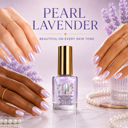Tailorapaw® Lilac Glossy Mirror Nail Strengthener