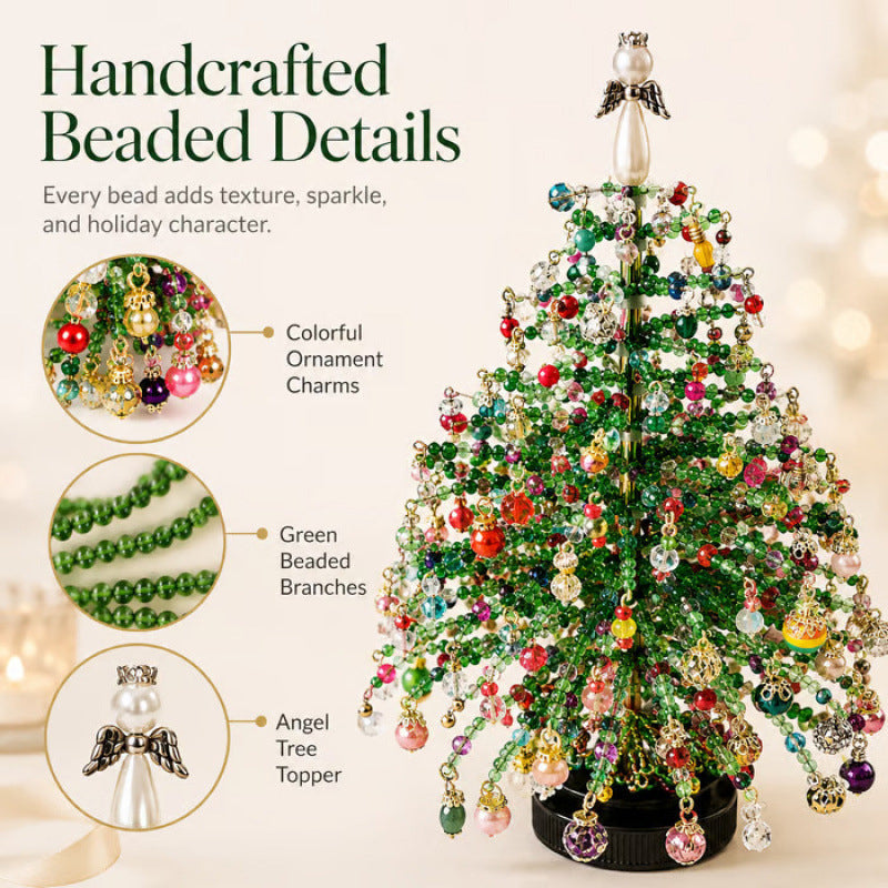 Tailorapaw® 🎄DIY Beaded Christmas Tree Kit – 5 Unique Styles