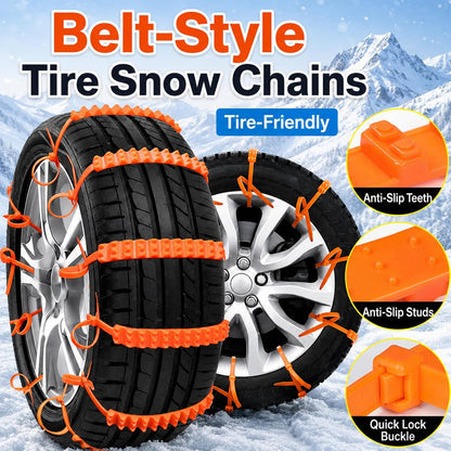 Tailorapaw® 10 Pcs Winter Car Snow Chains Universal Anti-Skid Tire Chain ❄️ upsell