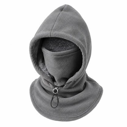 Tailorapaw® 3-in-1 Winter Fleece Balaclava Hood 🧣❄️ Warm Face, Ear & Neck Cover