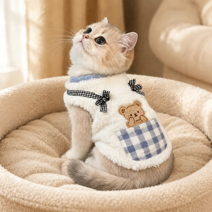 Tailorapaw Warm Fleece Cat Vest