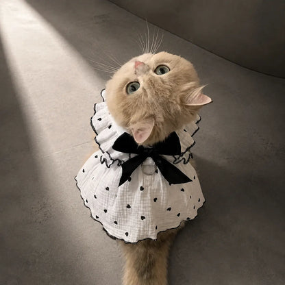 Tailorapaw Heart Bow Dog Dress