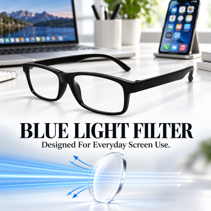 Tailorapaw® Clear Vision Blue Light Reading Glasses