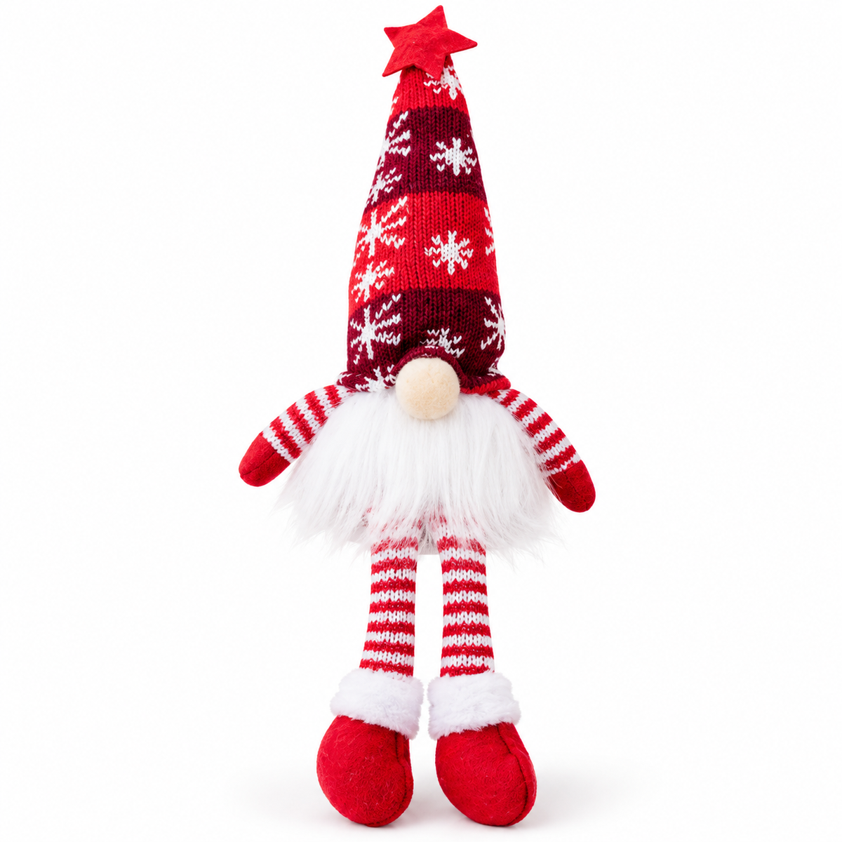 Tailorapaw® Light-Up Christmas Gnome Doll – Cute Holiday Home Decoration