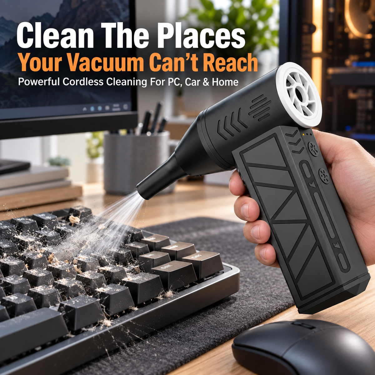 Tailorapaw® 2-In-1 Electric Air Duster & Vacuum Cleaner