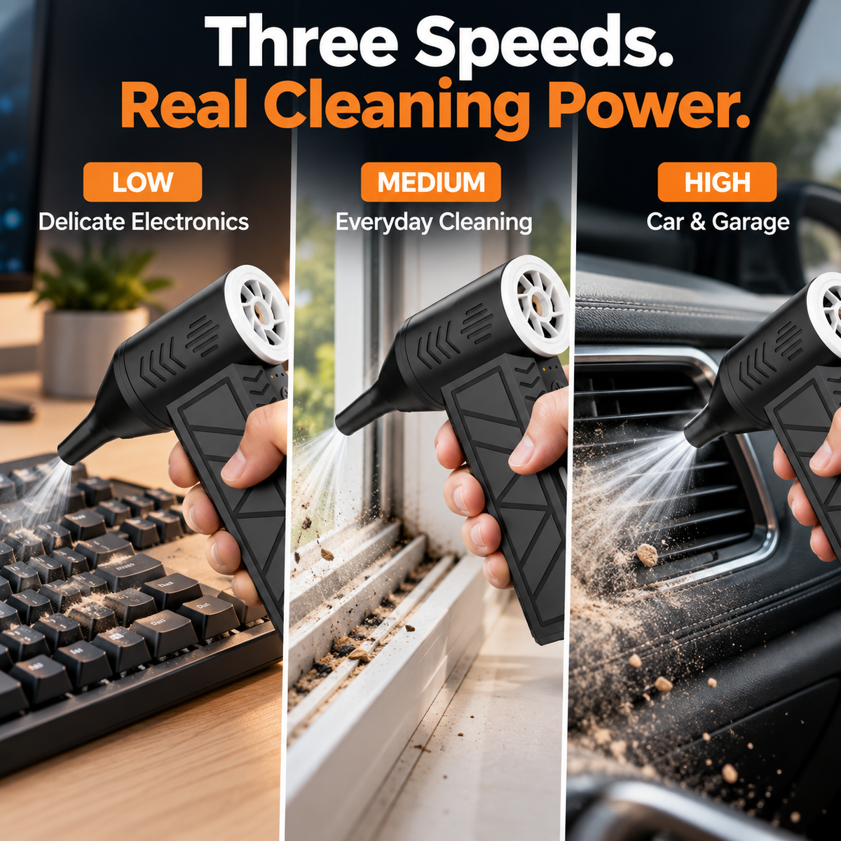 Tailorapaw® 2-In-1 Electric Air Duster & Vacuum Cleaner