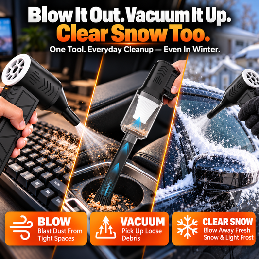 Tailorapaw® 2-In-1 Electric Air Duster & Vacuum Cleaner