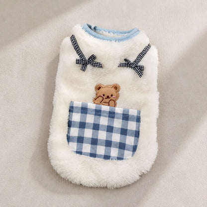 Tailorapaw Warm Fleece Cat Vest