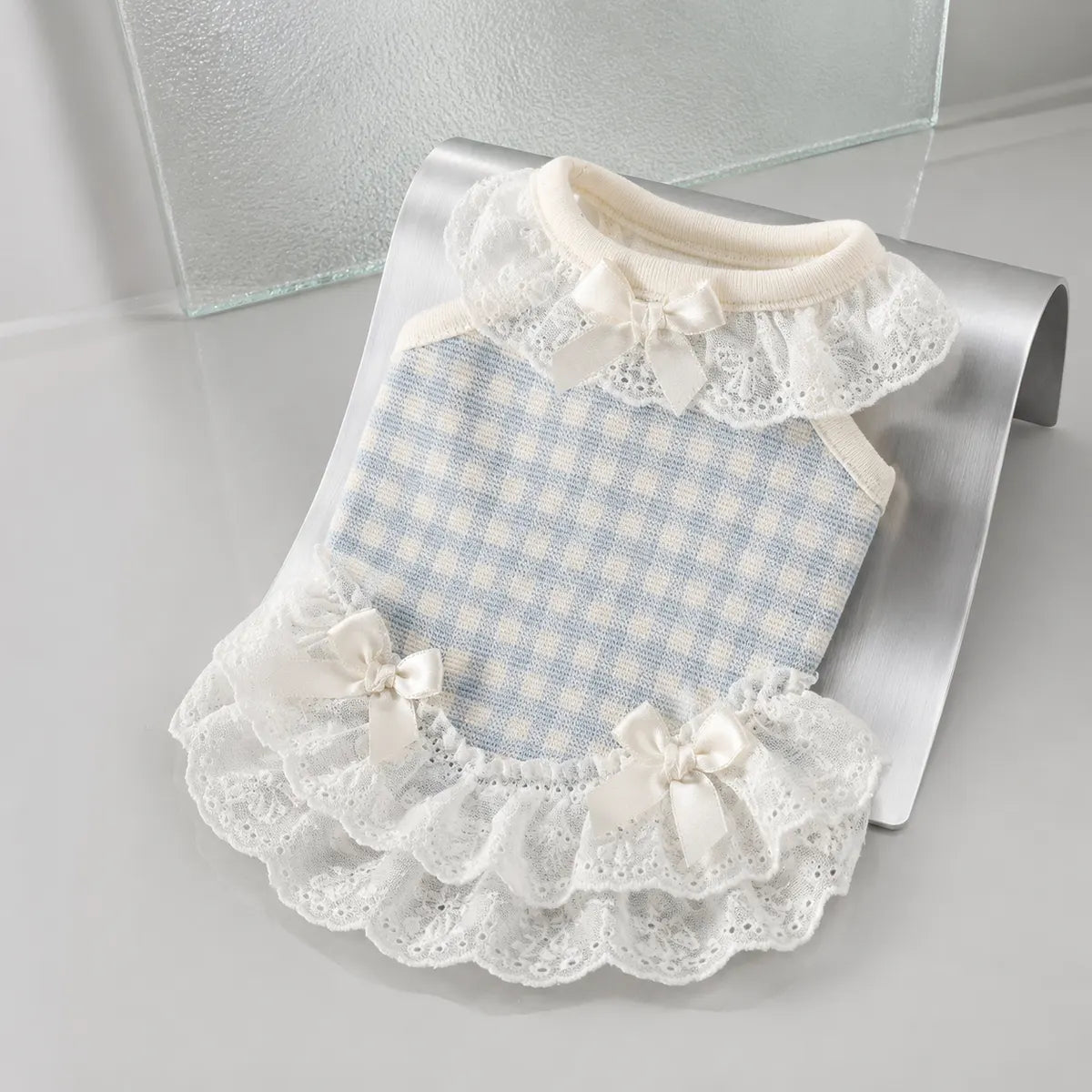 Tailorapaw Summer Lace Puppy Dress