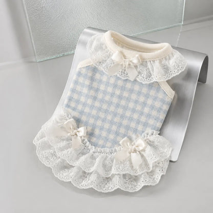 Tailorapaw Summer Lace Puppy Dress