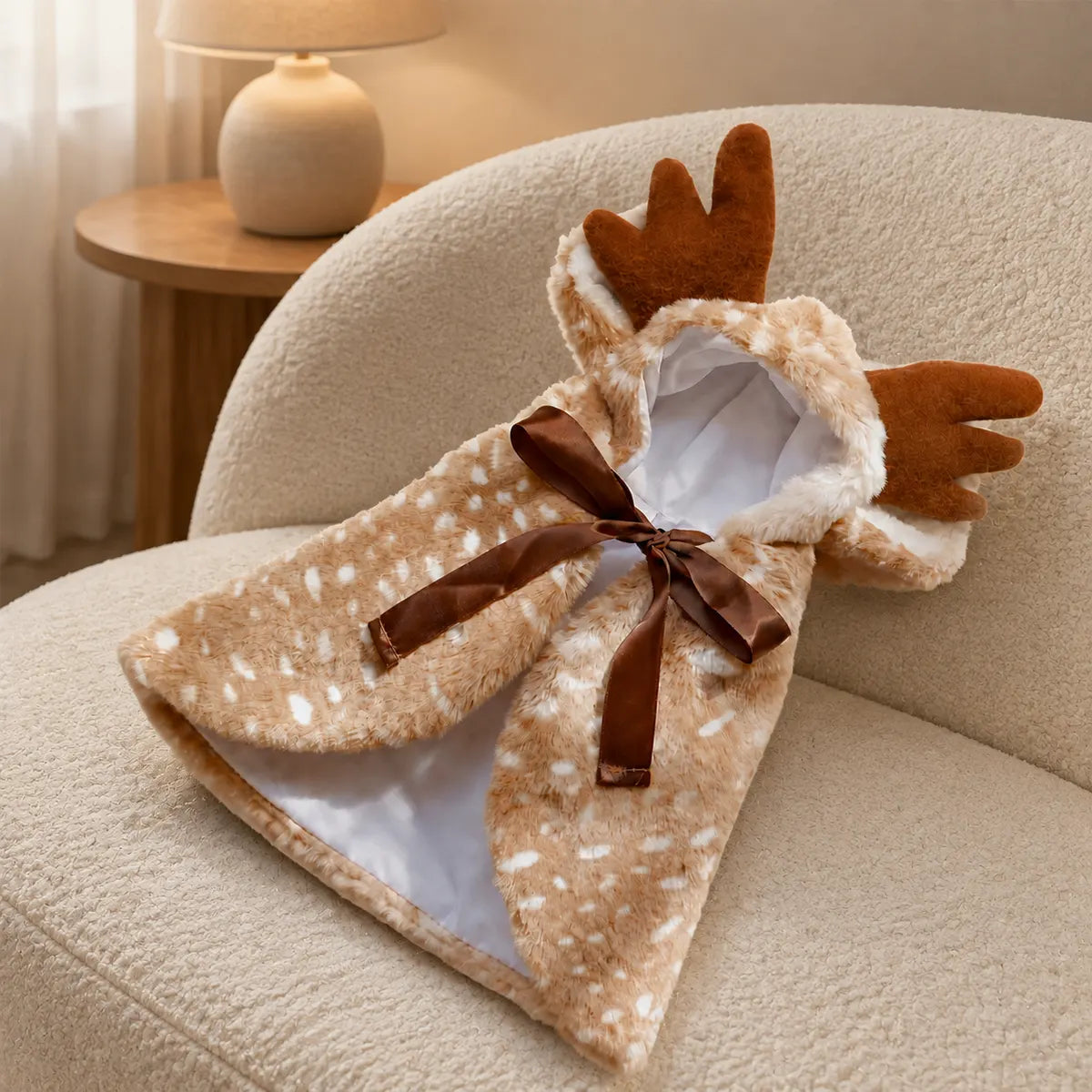 Tailorapaw Christmas Reindeer Pet Cape