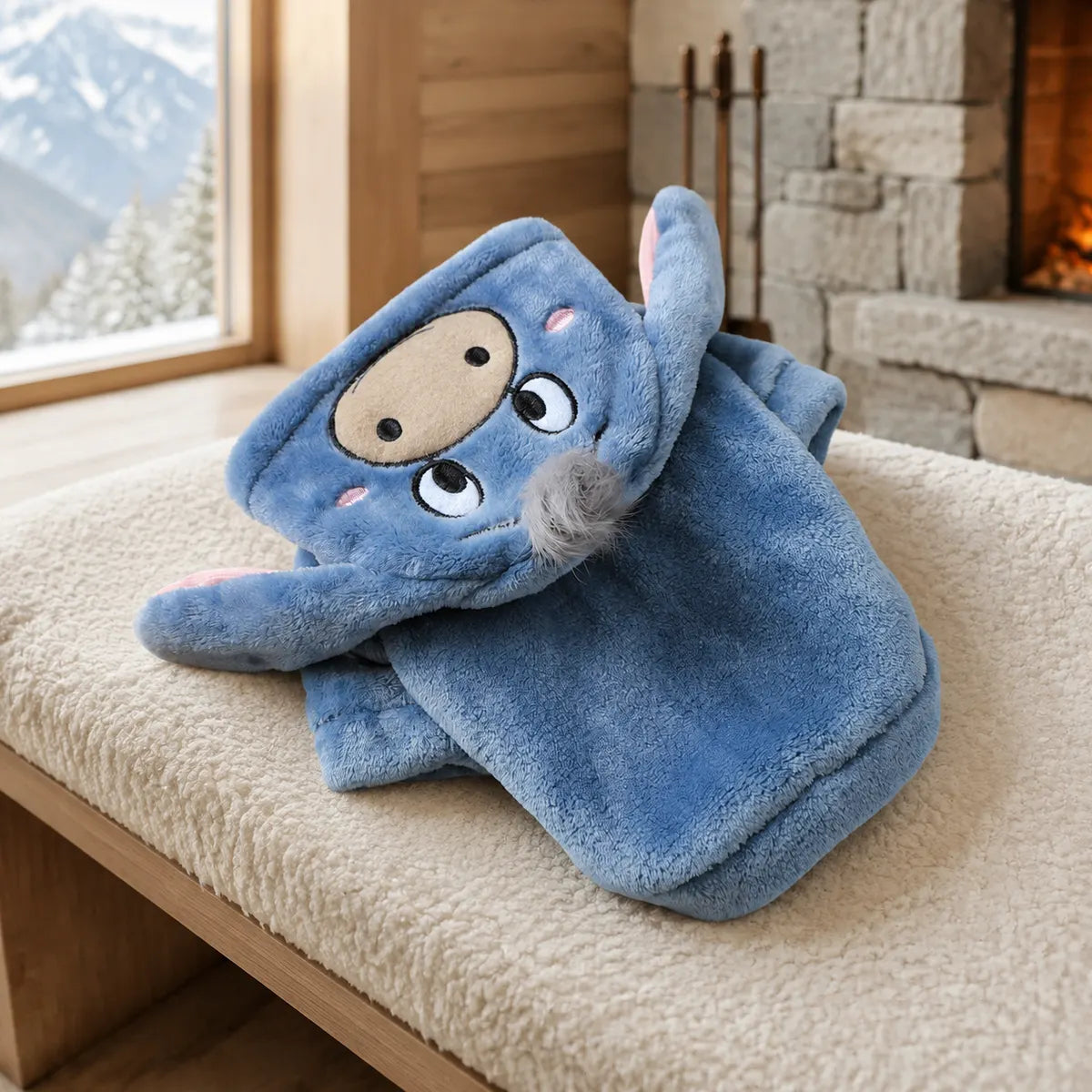Tailorapaw Warm Fleece Pet Hoodie