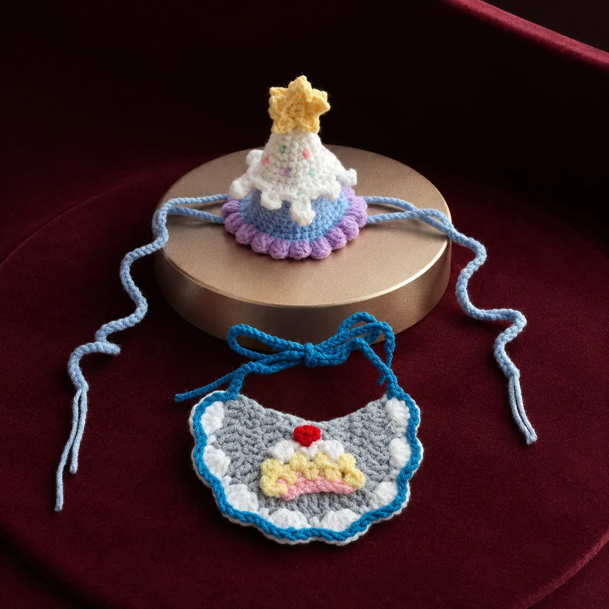 Tailorapaw Crochet Pet Birthday Set