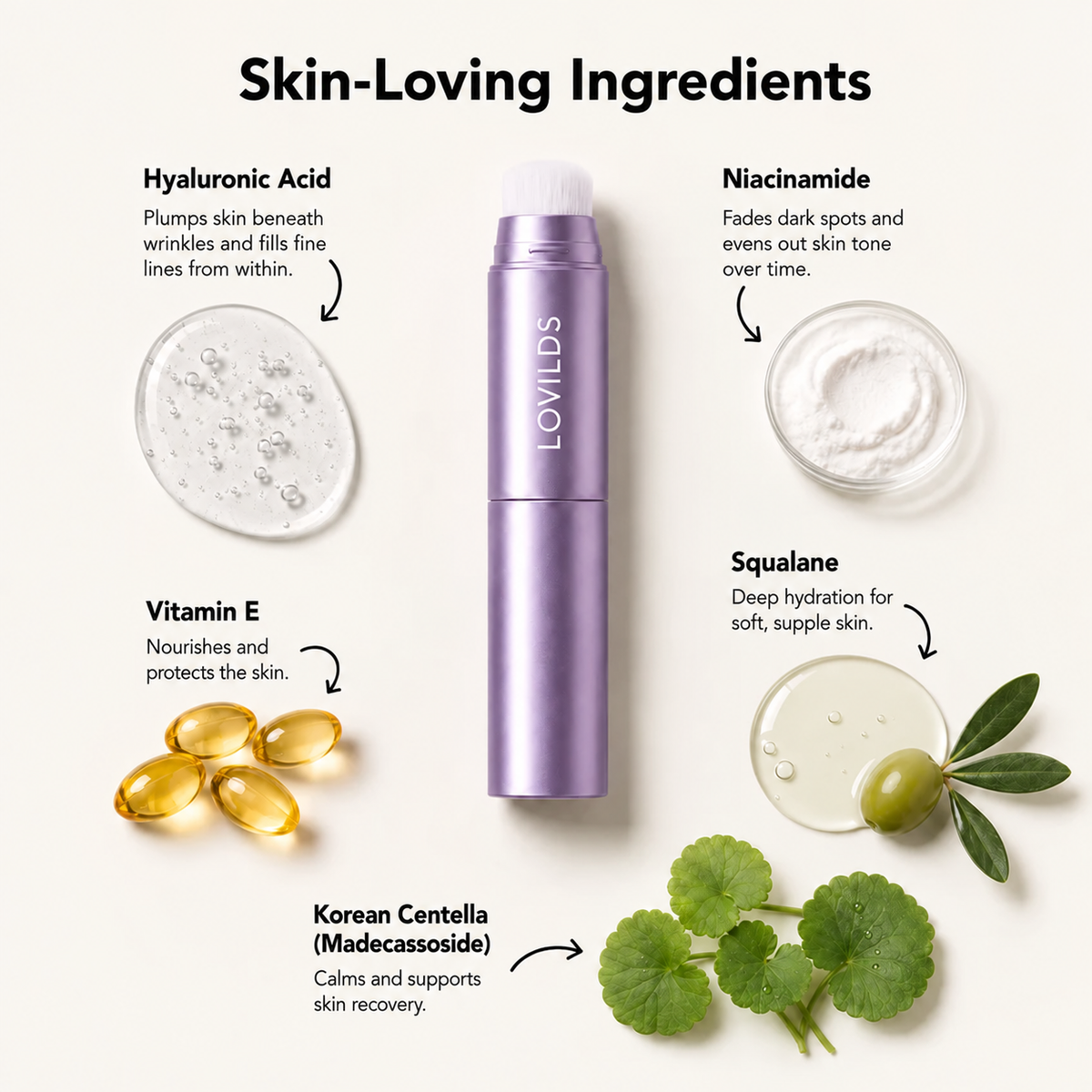 Tailorapaw® Changing Foundation Stick – The stick that makes mature skin glow again