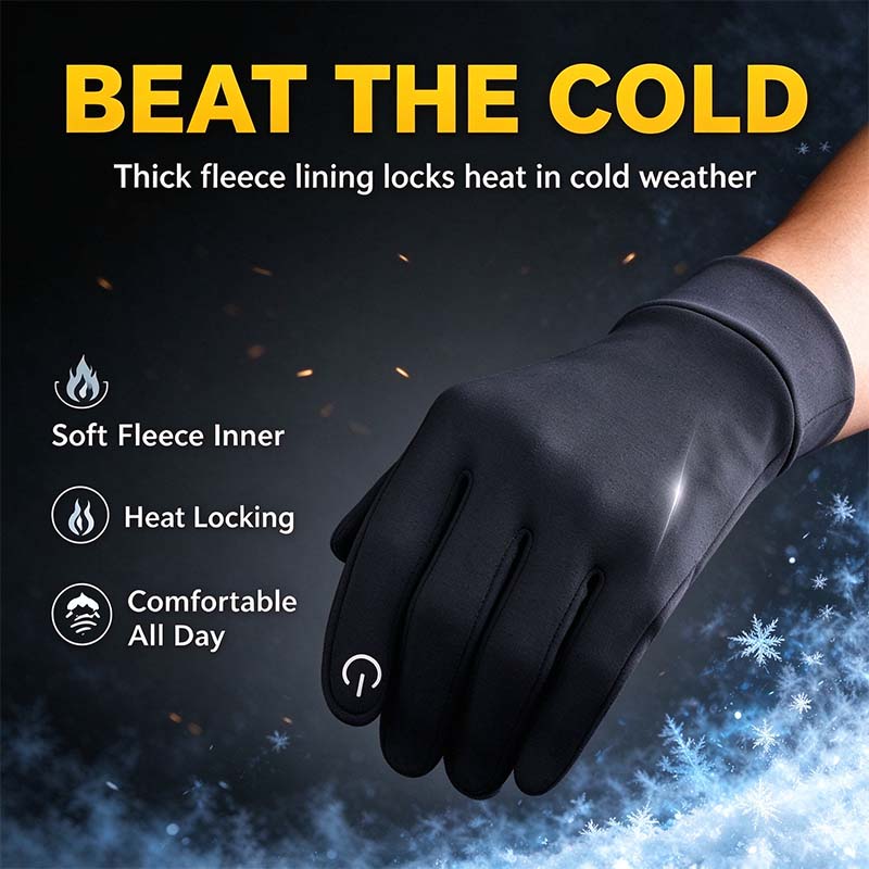 Tailorapaw® Winter Gloves Women Men Gloves Liners Thermal Warm Touch Screen