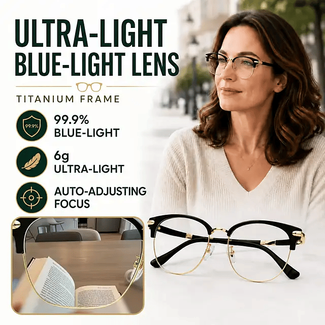 Tailorapaw® Ultra Light Anti Blue Presbyopic Glasses