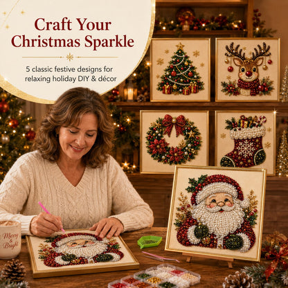 Tailorapaw® DIY Christmas Pearl Diamond Painting Kit upsell
