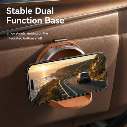 Tailorapaw® Foldable Car Cup Holder with Hook, Space-Saving Vehicle Drink Holder for Bottles, Coffee Cups & Tumblers
