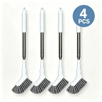 Tailorapaw® Telescopic Crevice Cleaning Brush – Long Handle Gap Cleaner for Bathroom, Toilet, Floors & Windows