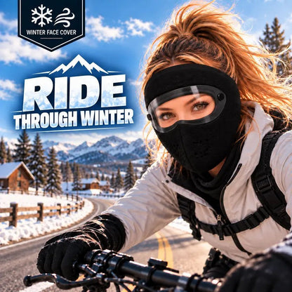 Tailorapaw® Fleece-Lined Winter Face Mask with Detachable Goggles