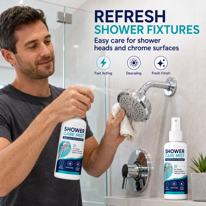 Tailorapaw® Shower Limescale Remover Spray – Tackle Hard Water Buildup