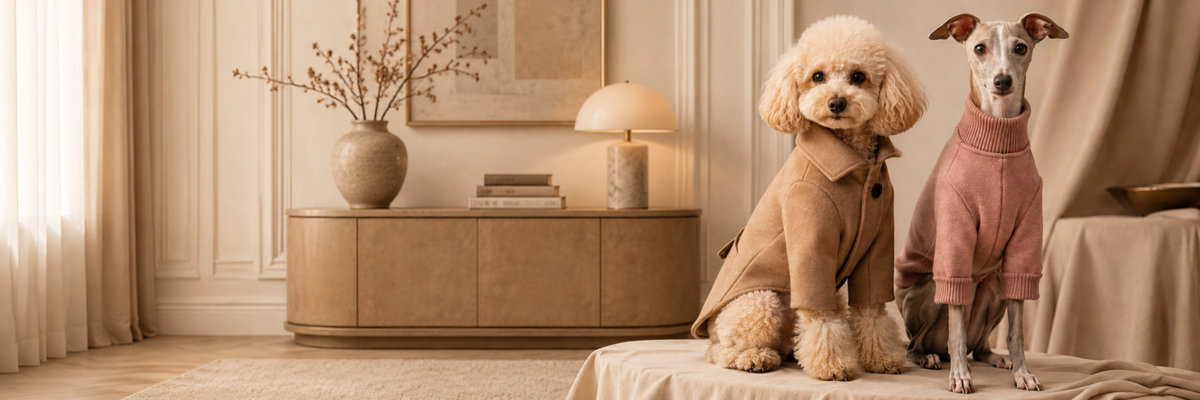 Tailorapaw luxury pet clothing collection